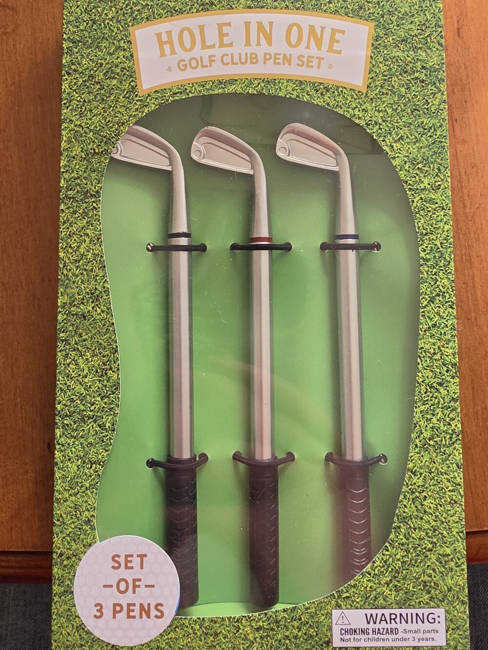 Eccolo Golf-Themed Pen Set - Green & White